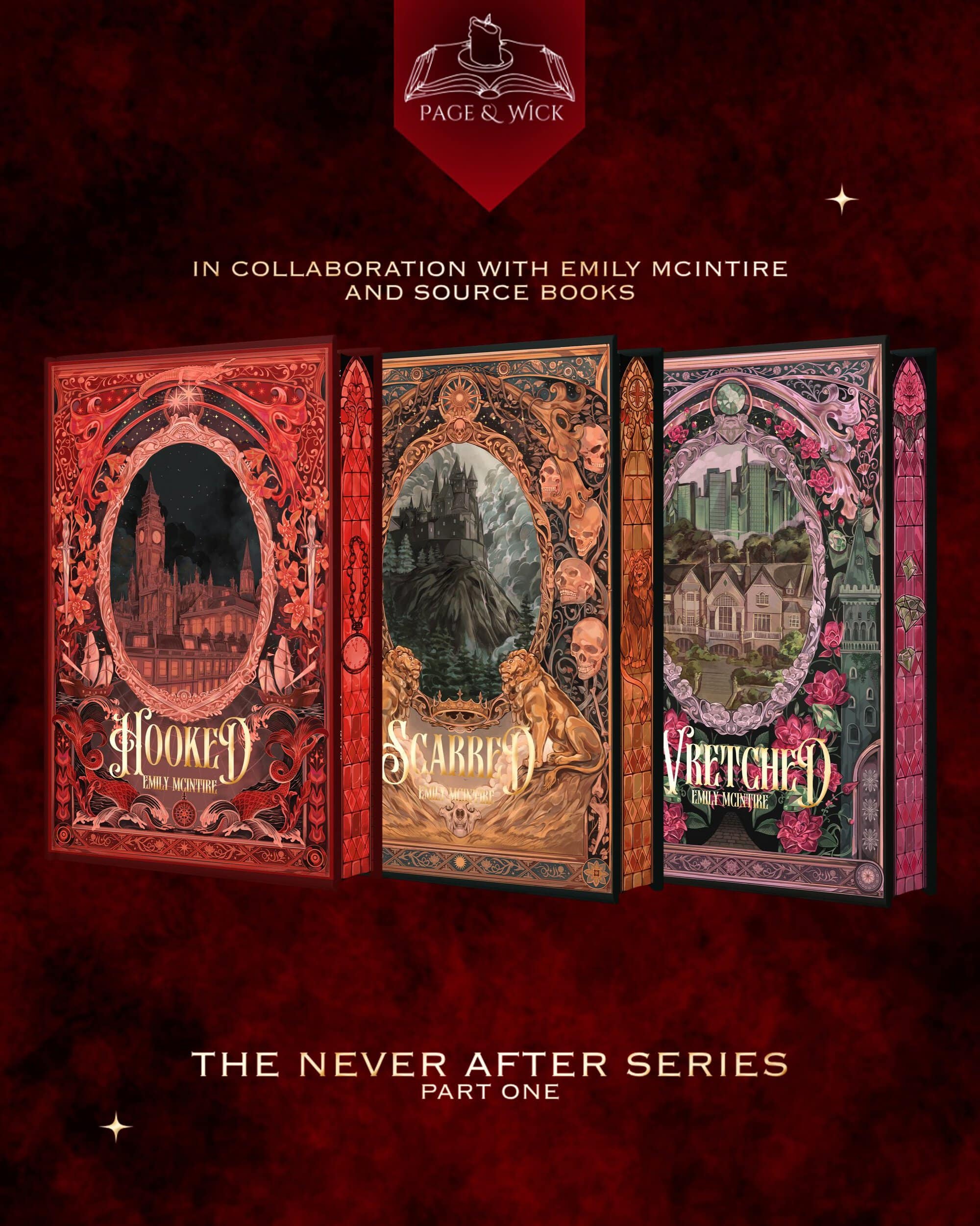 The Never After Series by Emily McIntire